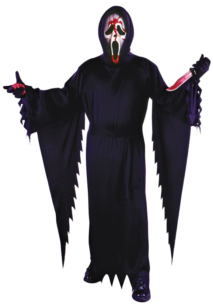 Ghost Face® Classic Costume w/ Bleeding Mask (Adult Std)