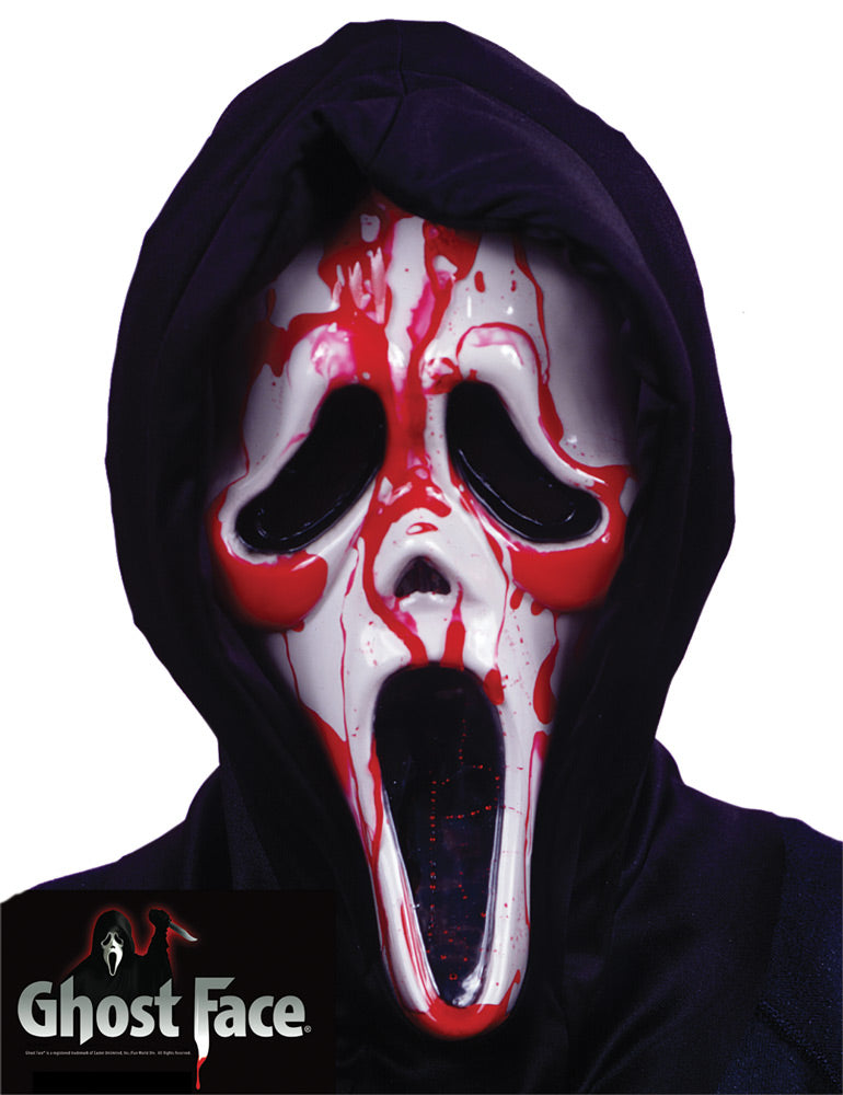 Bleeding Ghost Face® Mask