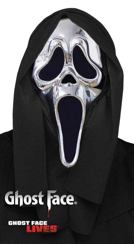 Ghost Face® Chrome Mask