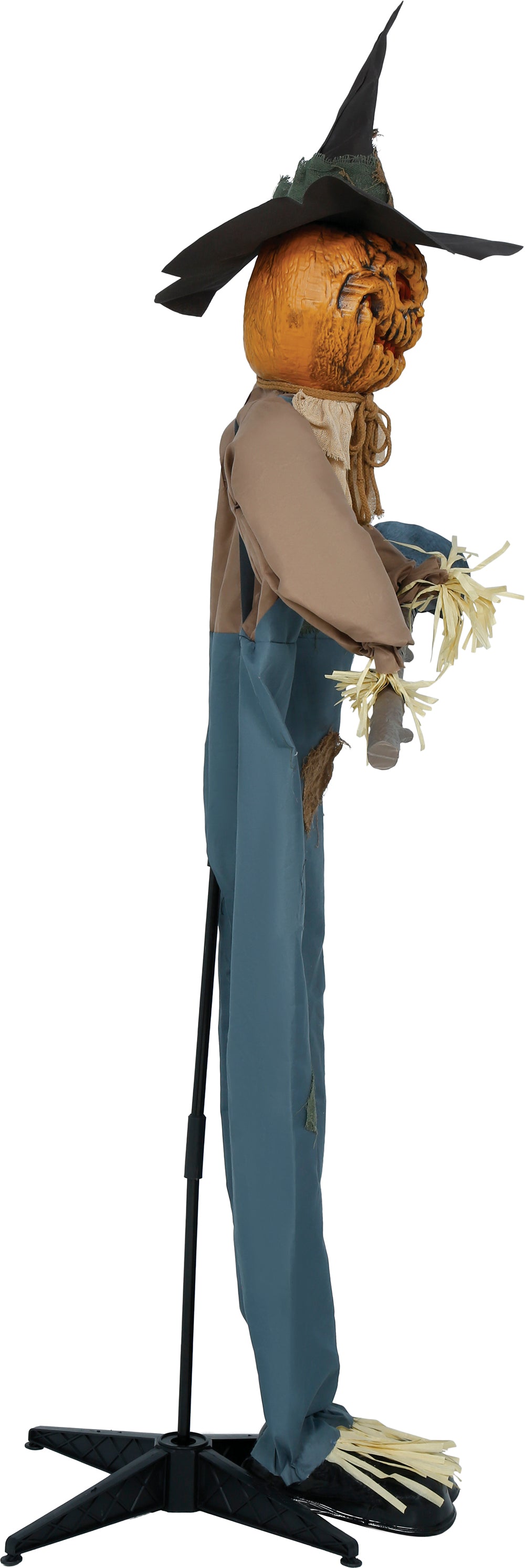 Scarecrow Pumpkin Terror Animated Prop
