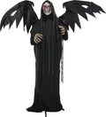 170cm Winged Skeleton Animated Prop