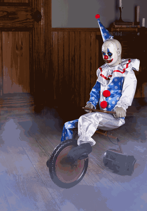 Animated Tricycle Clown