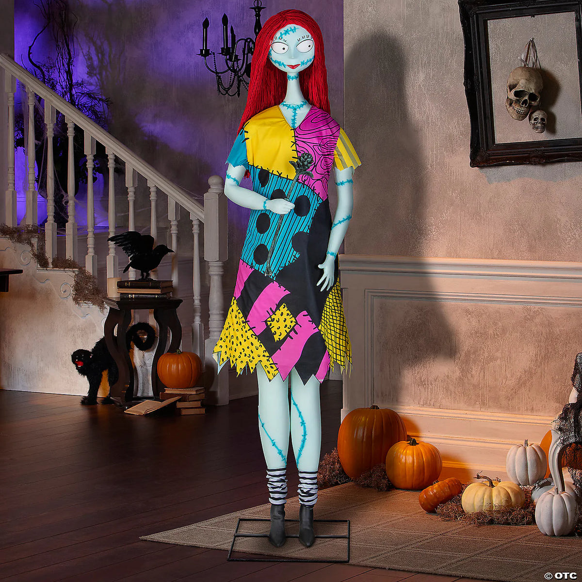 5 Ft. 10" Nightmare Before Christmas Sally Animated Prop
