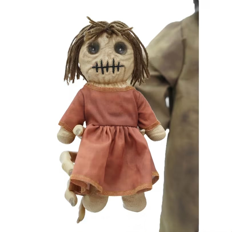 5 Ft. Maniac Mary in a Straitjacket with Doll Animated Decoration