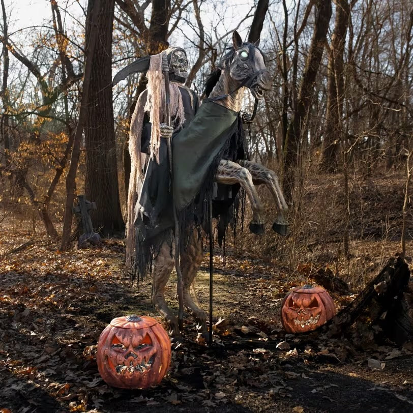 6.5 Ft. Reaper's Ride Animated Prop