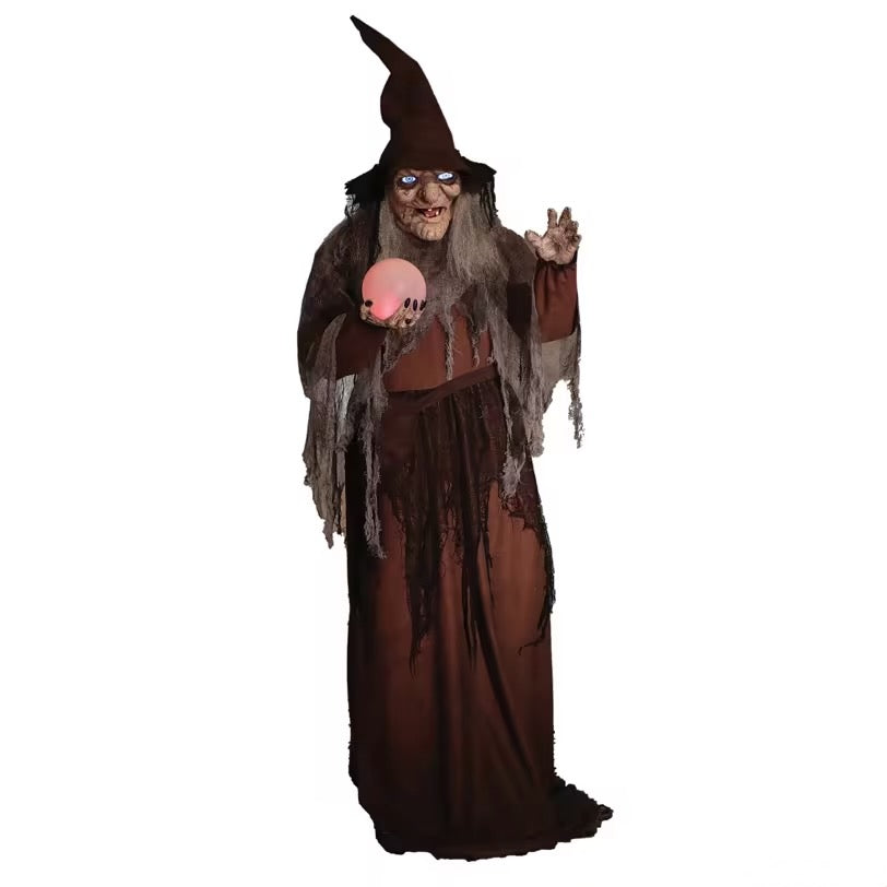 5 Ft. 8" Soothsayer Digiteye Witch Prop