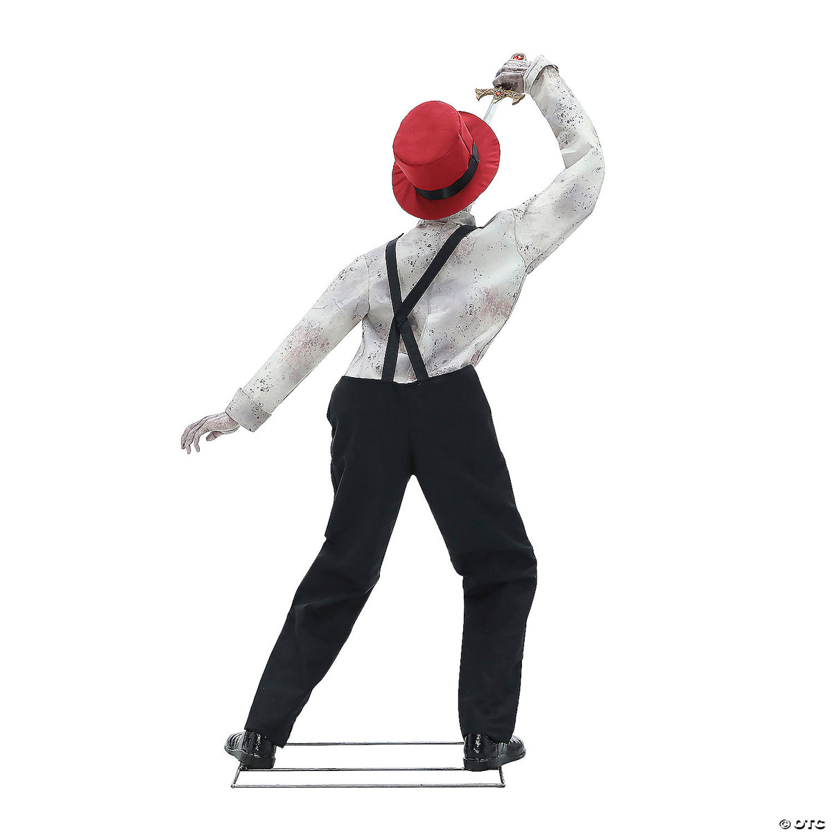6 Ft. Evil Circus Sword Swallower Animated Prop