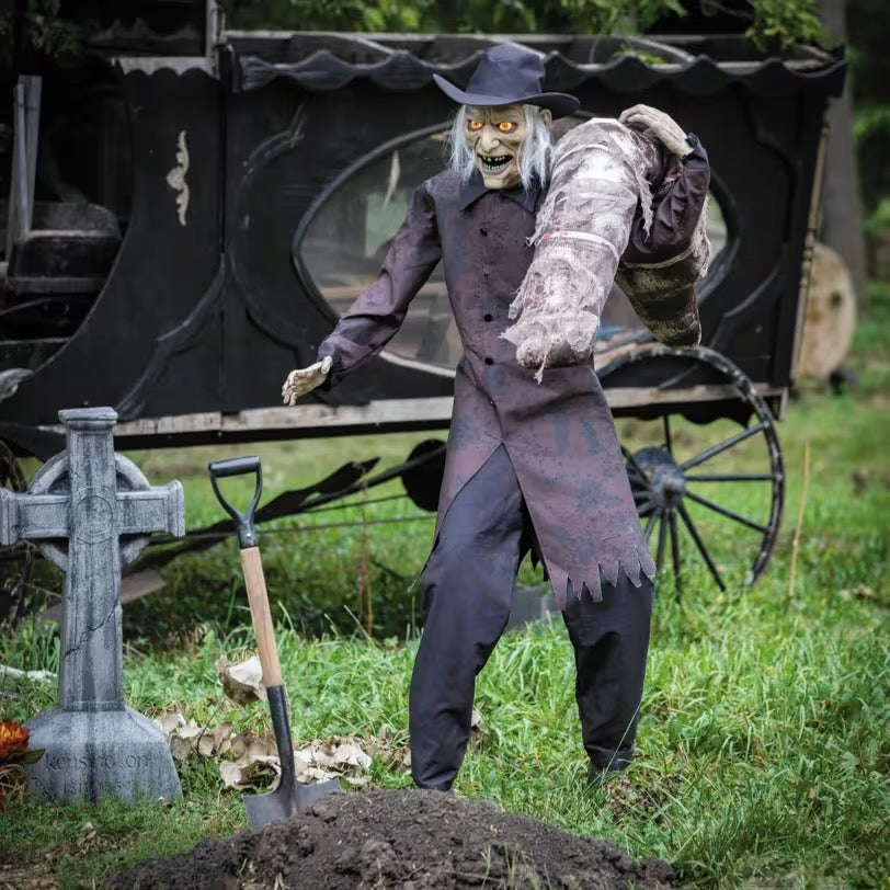 6 Ft. Grave Robber Animated Prop