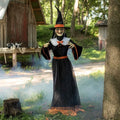 7 Ft. Animated Whimsical Witch