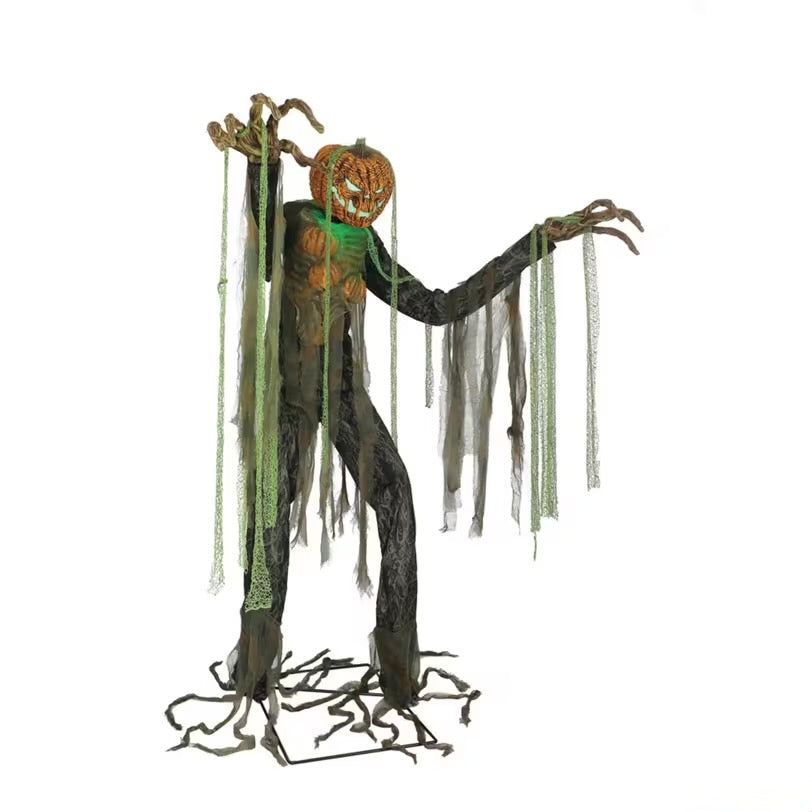 7 Ft. Animated Root of Evil Scarecrow Decoration