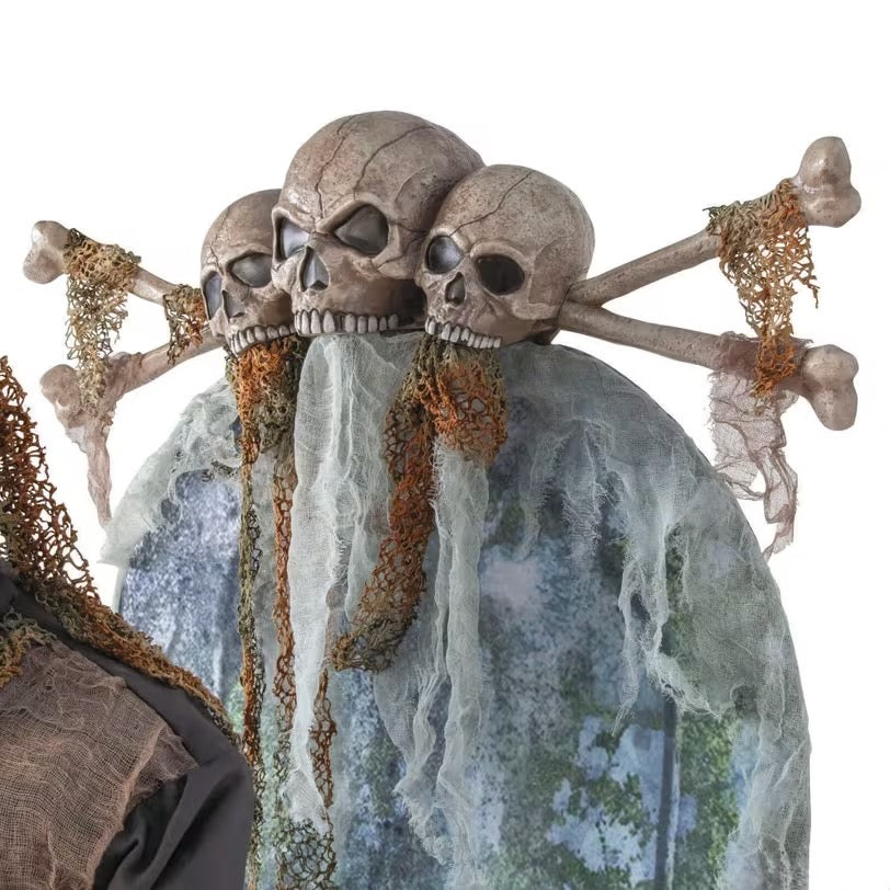 7 Ft. Animated Light-Up Soul Collector Decoration