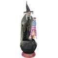 6.5 Ft. Stew Brewing Witch Animated Prop