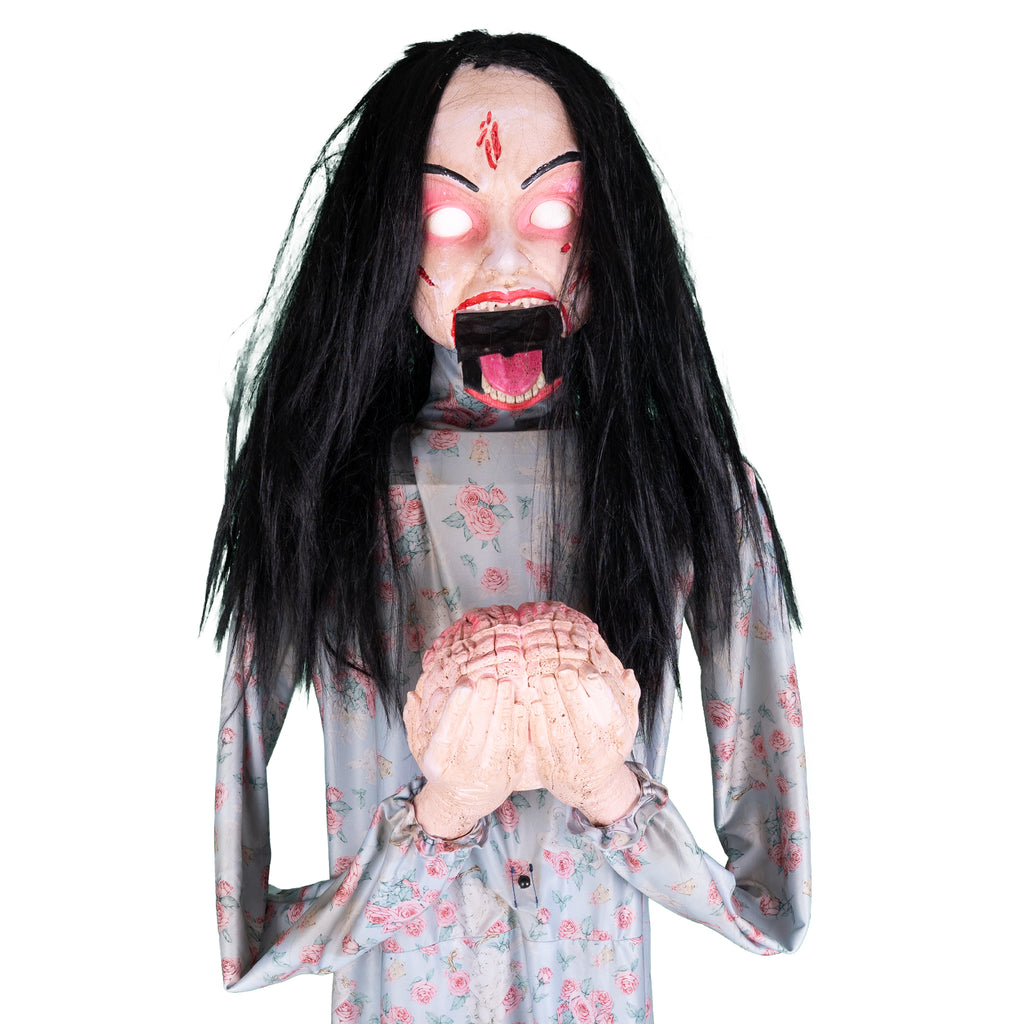 Brain Eating Beatrice Animated Prop