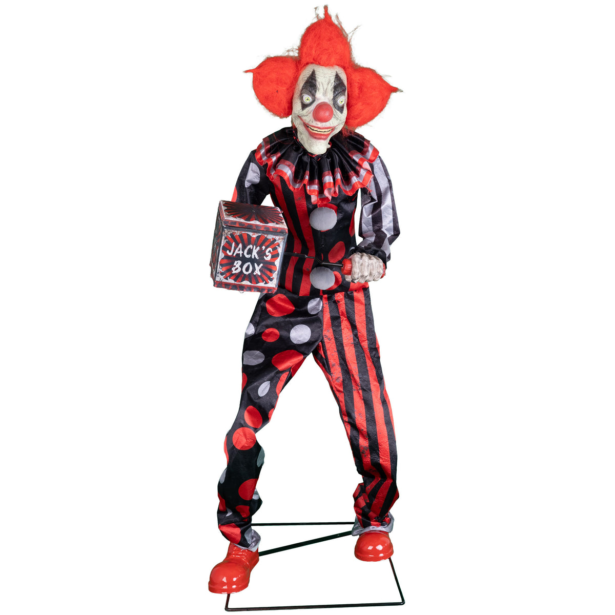 Jester Jack Clown Animated Prop
