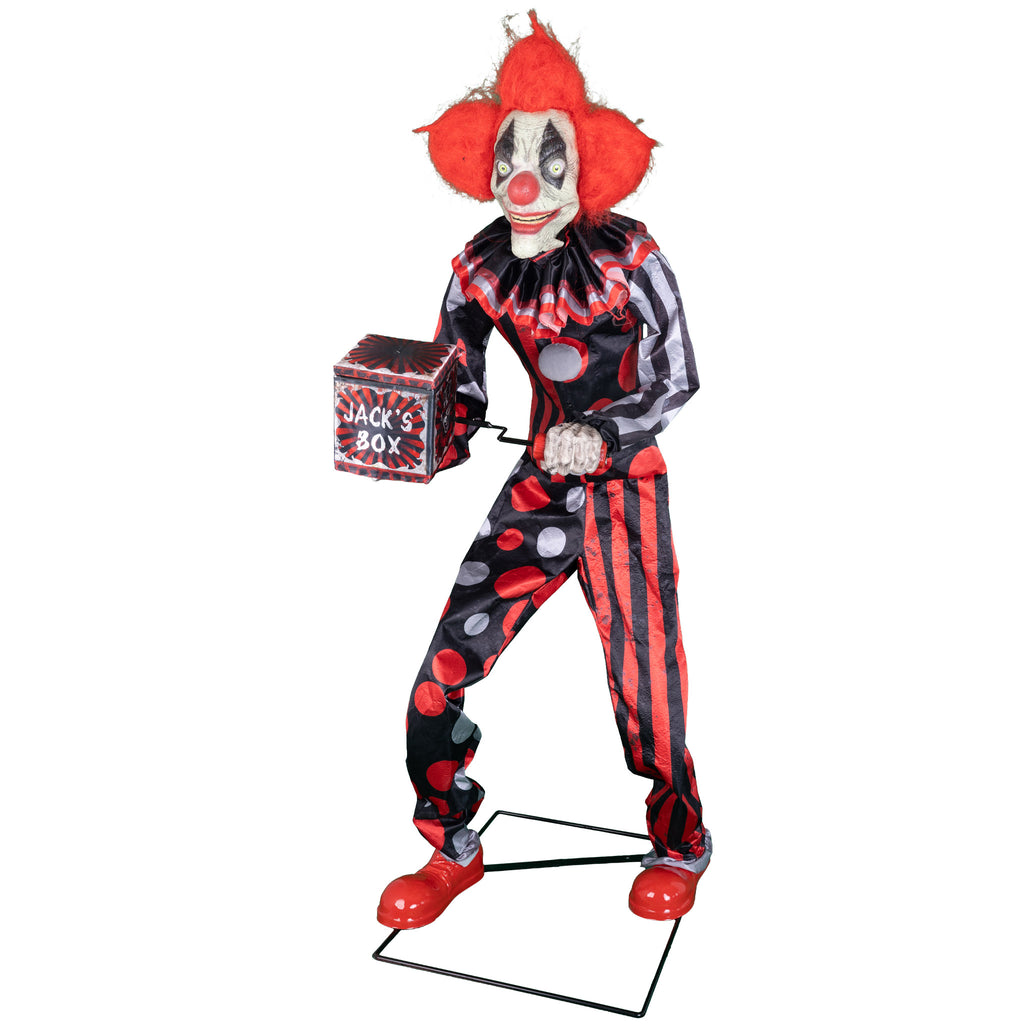 Jester Jack Clown Animated Prop