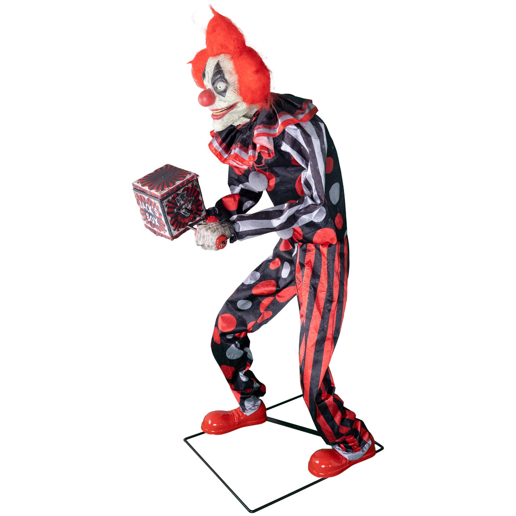 Jester Jack Clown Animated Prop