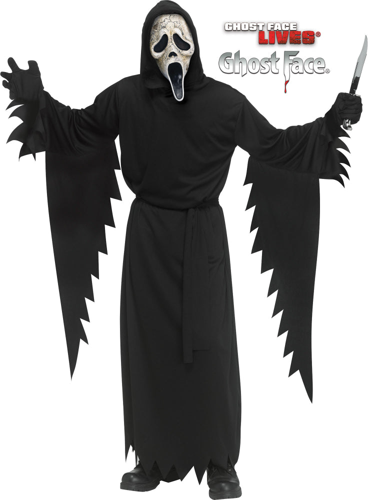 Ghost Face Scream VI Teen Costume (Up to 5'7")