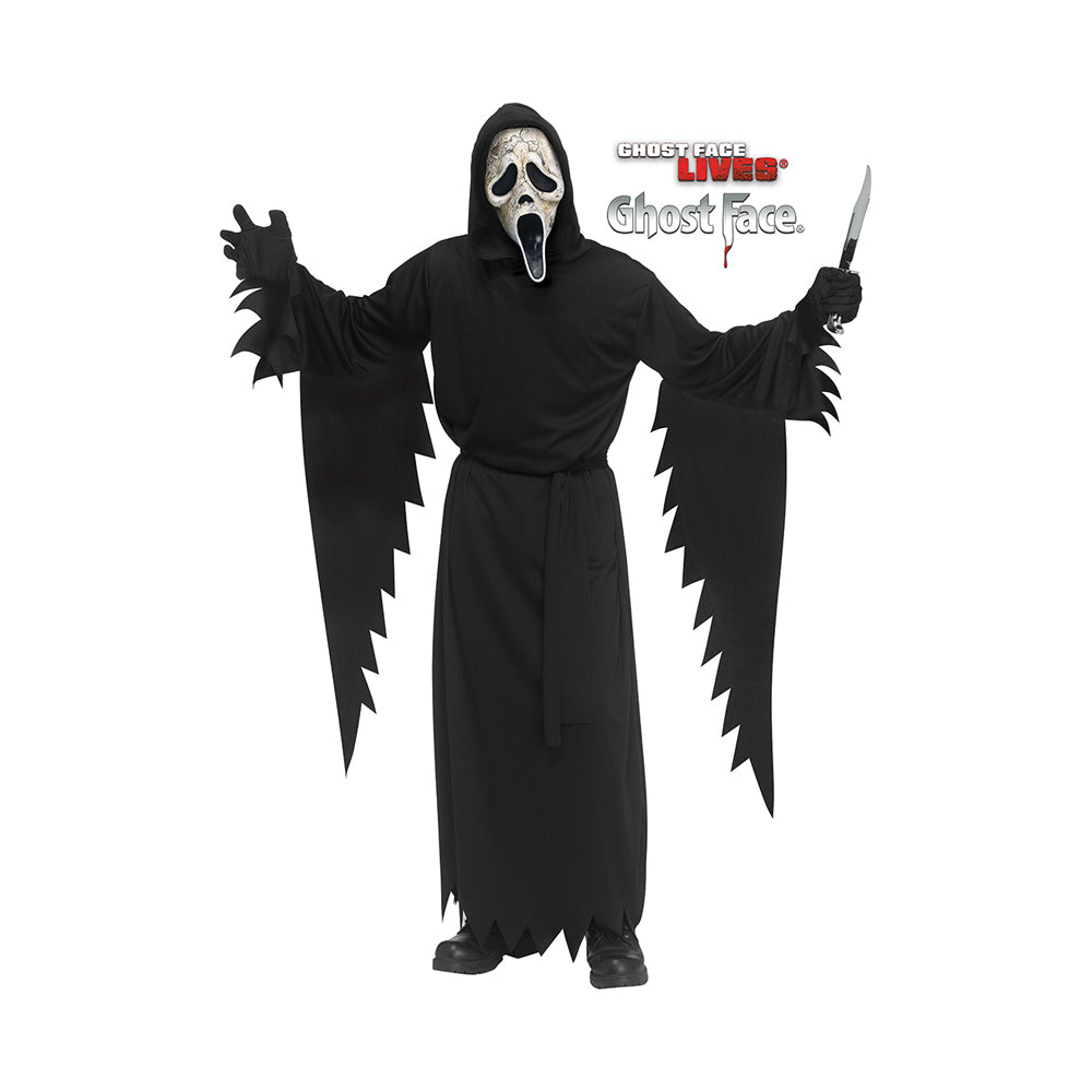 Ghost Face Scream VI Teen Costume (Up to 5'7")