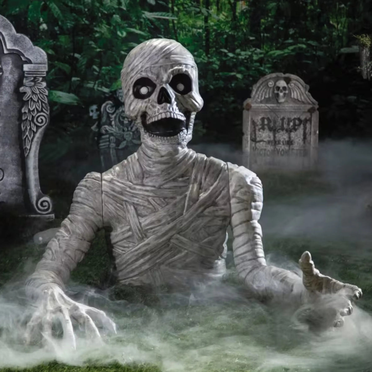 3 Ft. Mummy Groundbreaker Halloween Decoration