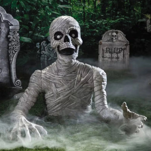 3 Ft. Mummy Groundbreaker Halloween Decoration