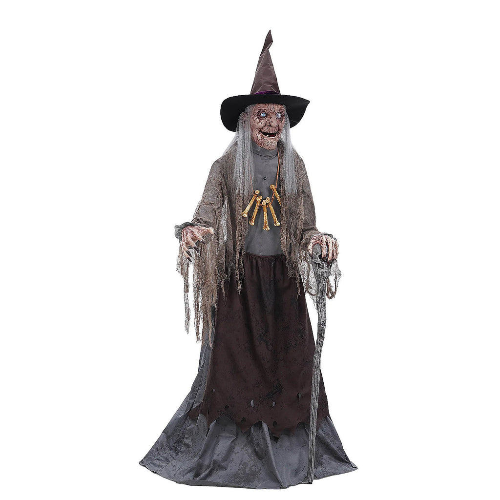 1.75m Crone Witch SERVO Animated Figure