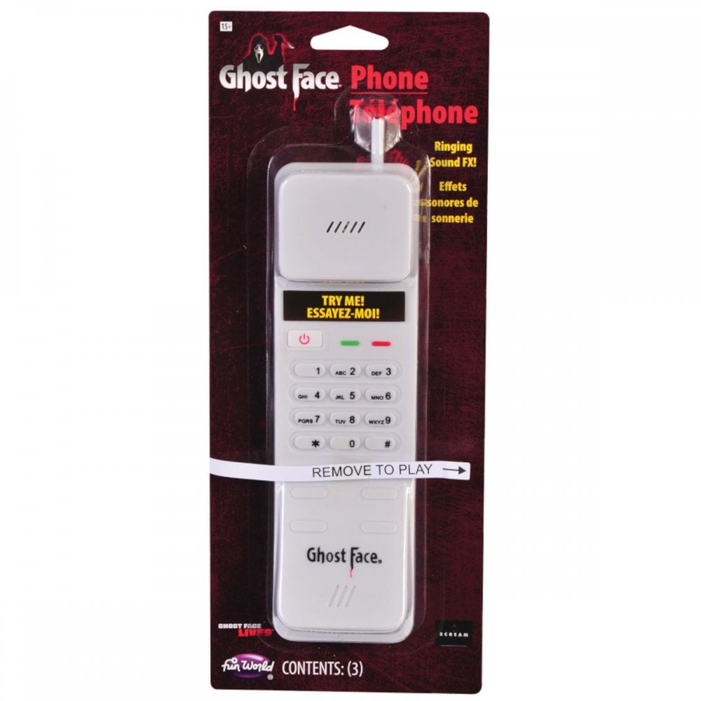 Ghost Face® Retro Phone with Sound