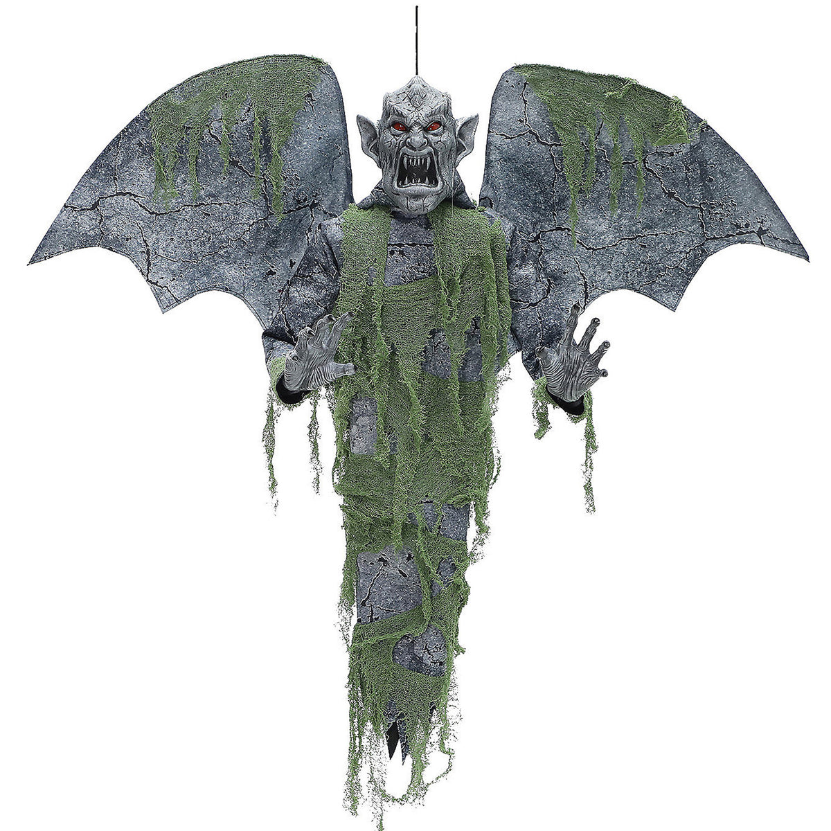 Animated Hanging Gargoyle Halloween Prop