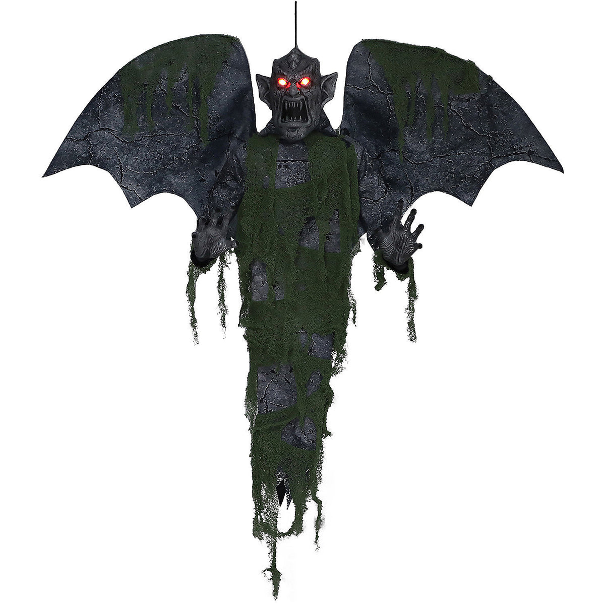 Animated Hanging Gargoyle Halloween Prop
