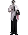 Horror Skeleton Doctor with Light, Sound & Movement – 180cm