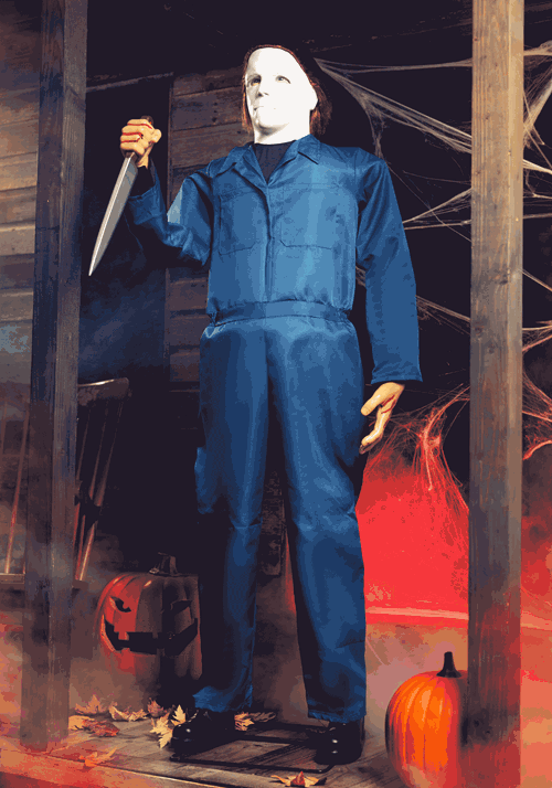 6 Ft. Animated Michael Myers Life-Size Halloween Decoration