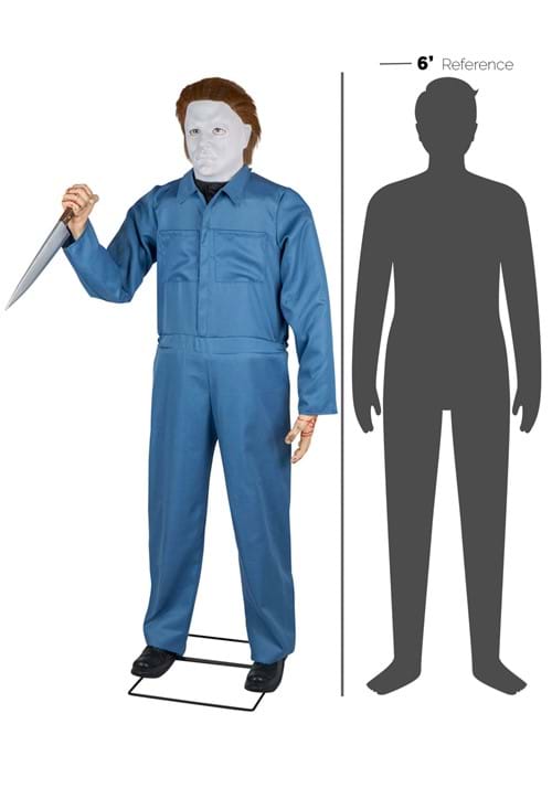 6 Ft. Animated Michael Myers Life-Size Halloween Decoration