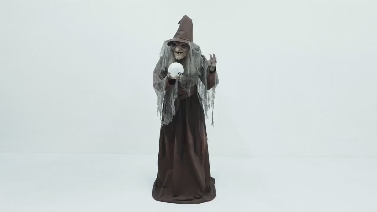 5 Ft. 8" Soothsayer Digiteye Witch Prop
