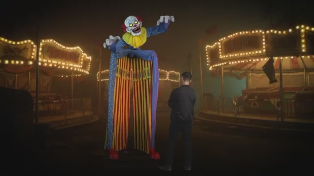 Clown Entrance 290cm Animated Prop