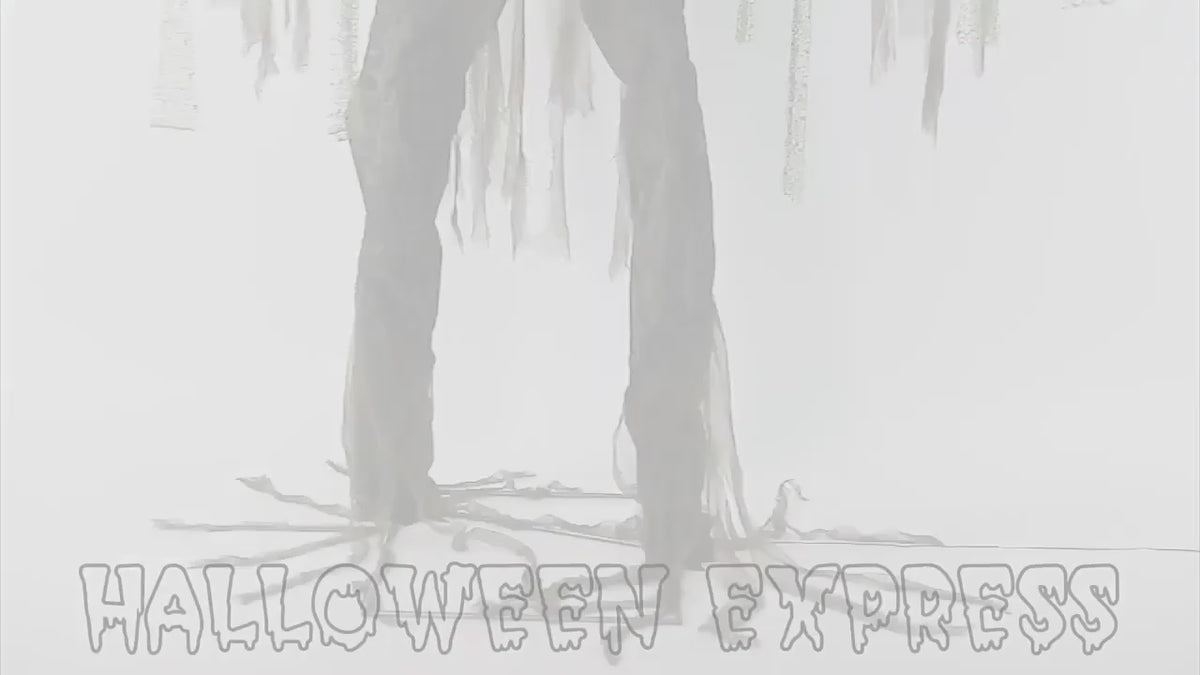 7 Ft. Animated Root of Evil Scarecrow Decoration