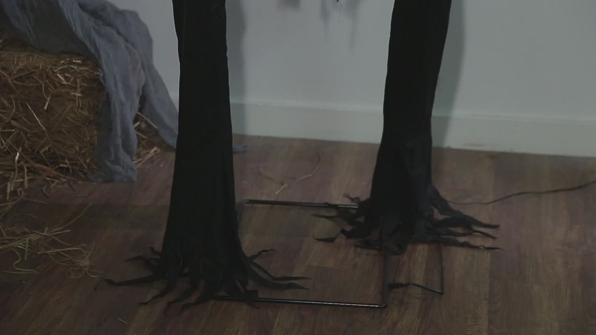7 Ft. Scorched Pumpkin Animated Figure