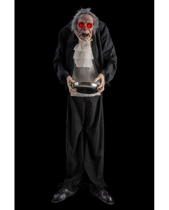 Standing Butler on Pedestal - Animated Prop