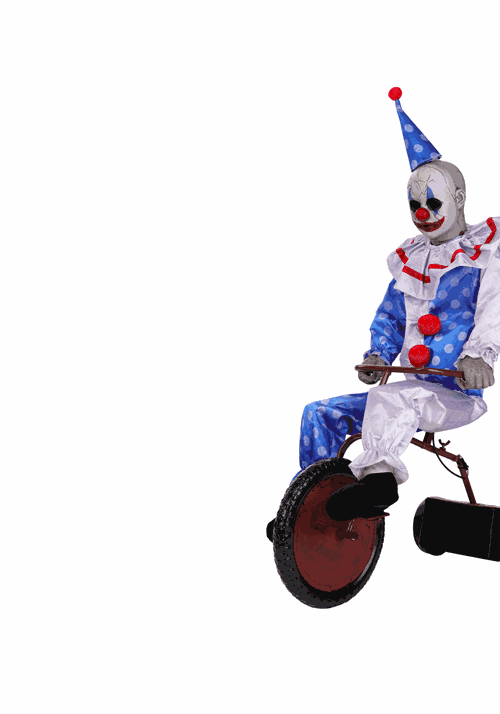 Animated Tricycle Clown