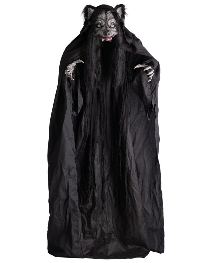 Wolf Woman with Light, Sound & Movement – 180cm